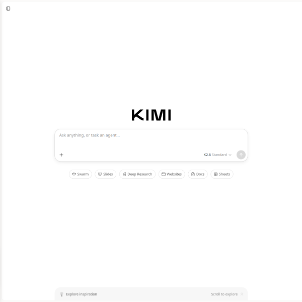 Kimi官网截图