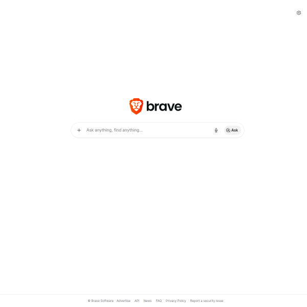 Brave搜索官网截图