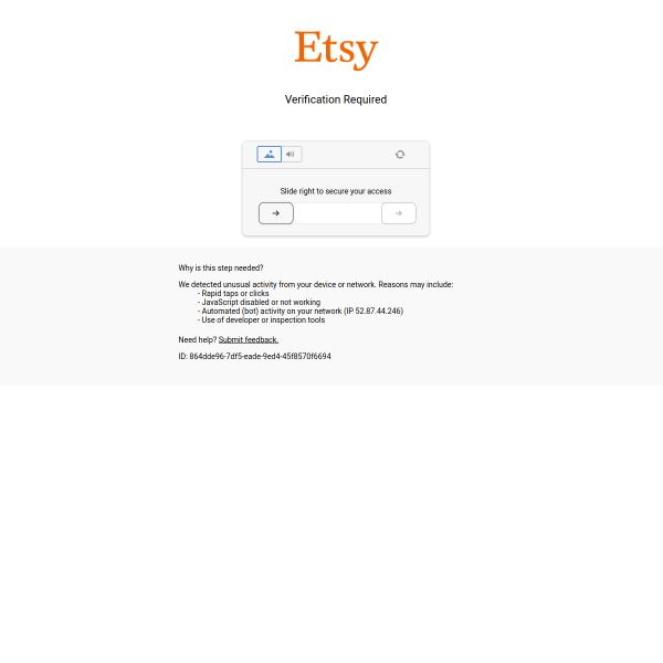 Etsy官网截图