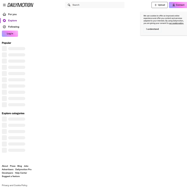Dailymotion官网截图