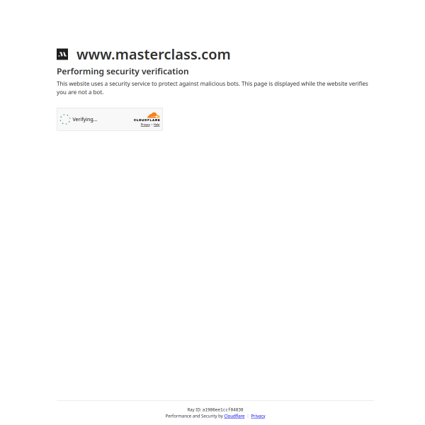 MasterClass官网截图