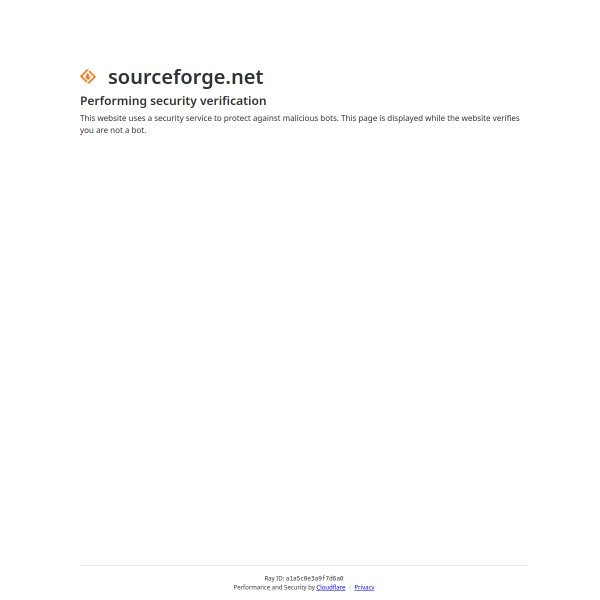 SourceForge官网截图