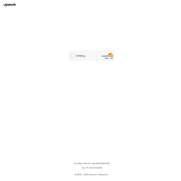 Upwork官网截图