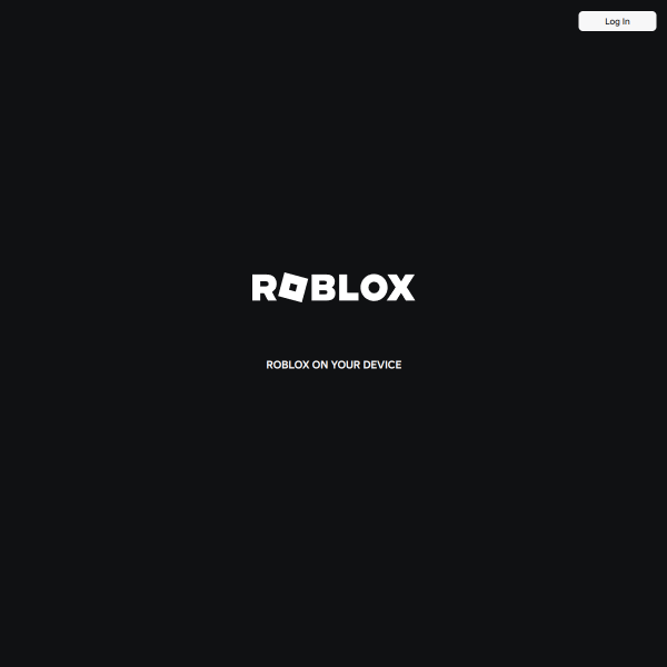 Roblox官网截图