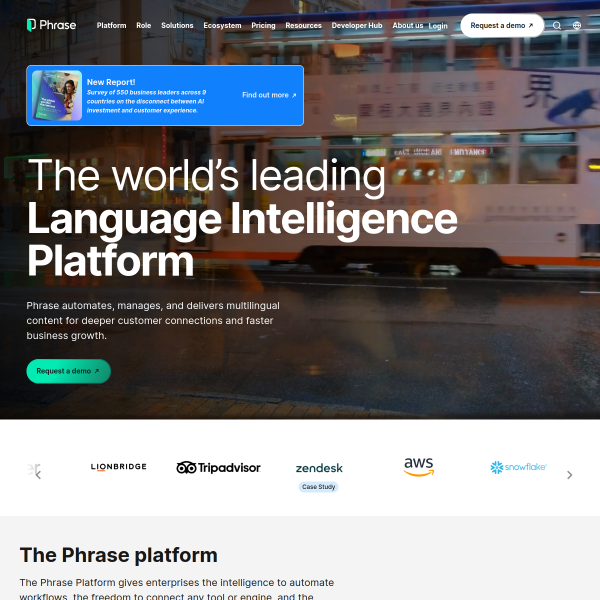 Phrase官网截图