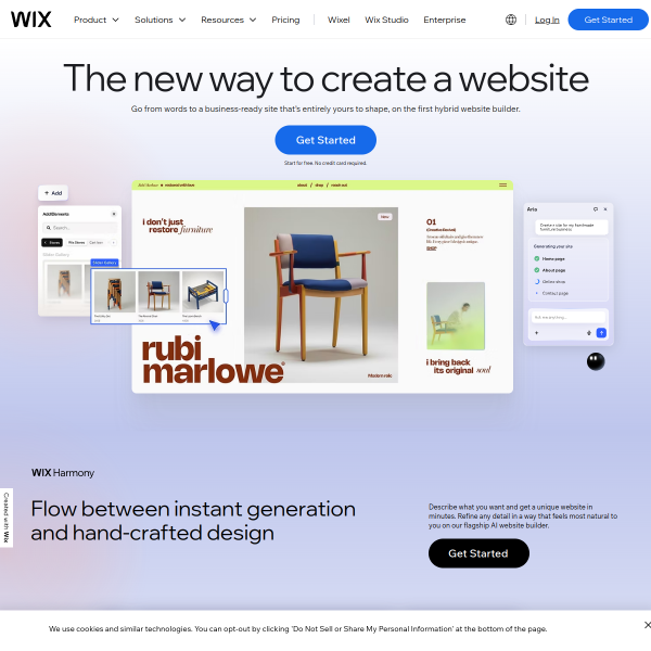 Wix官网截图