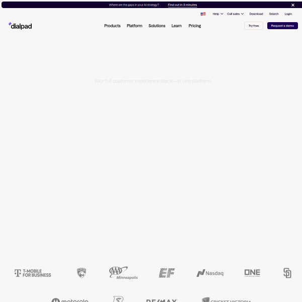 Dialpad官网截图