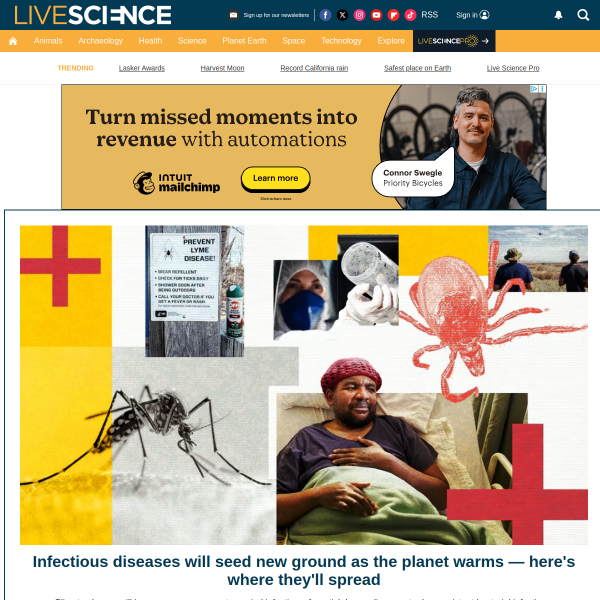 Live Science官网截图