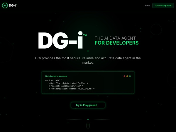 Datagran官网截图