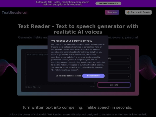 Text Reader官网截图